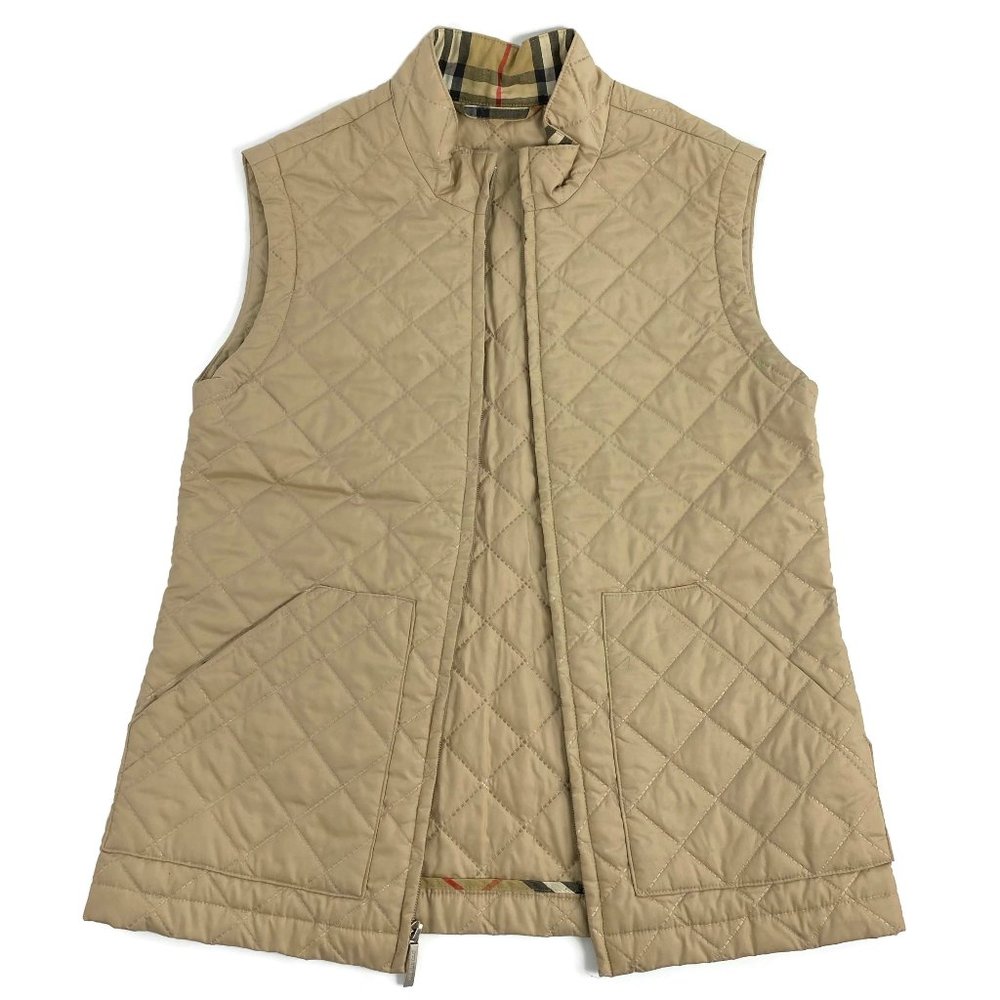 Burberry London Ladies Beige Vest Size XS